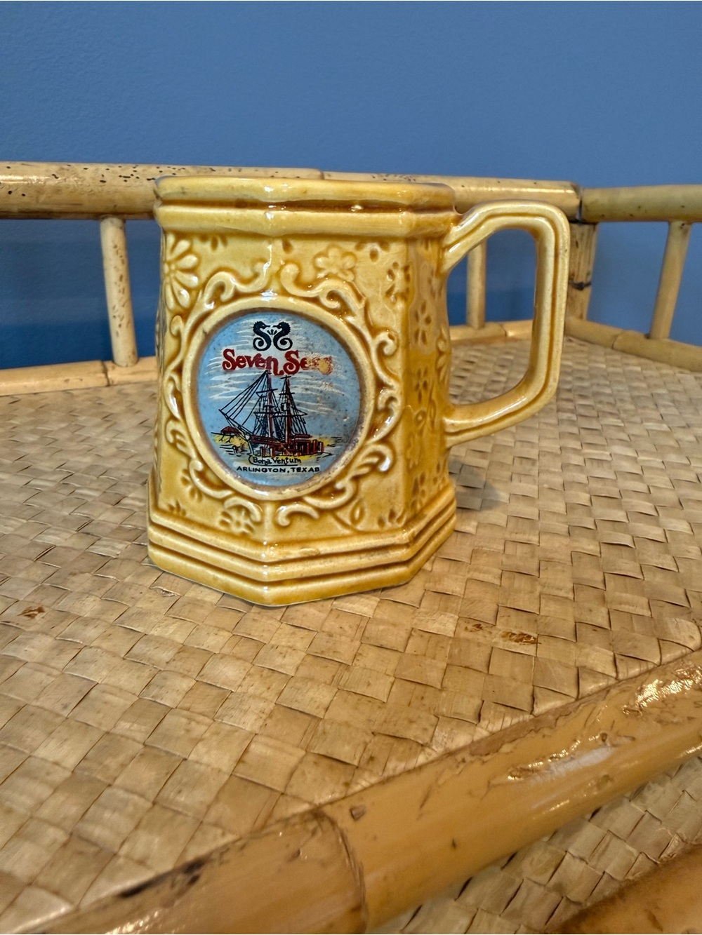 Seven Seas Arlington Texas Souvenir Mug